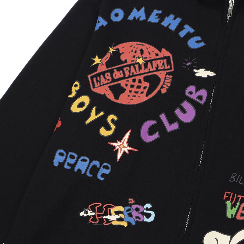 HYPExSTORE® MIND ZIPPER HOODIE