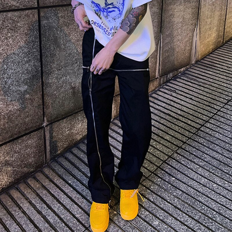 HYPExSTORE® CROSS ZIPPER PANTS
