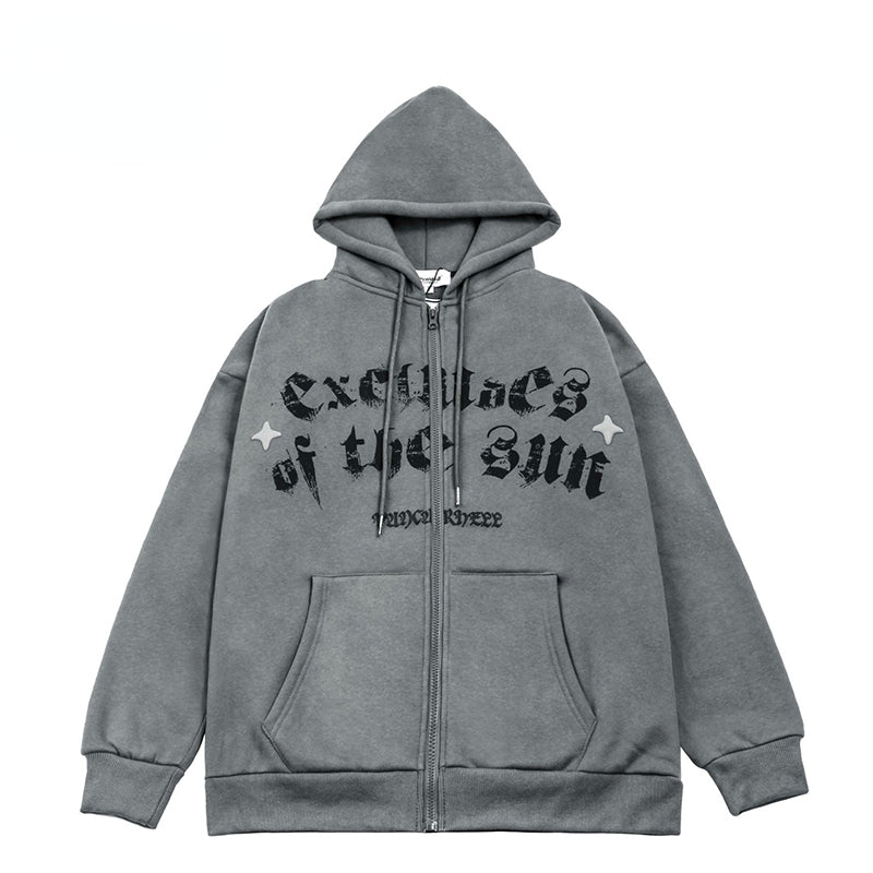 HYPExSTORE® EXCUSES ZIPPER HOODIE