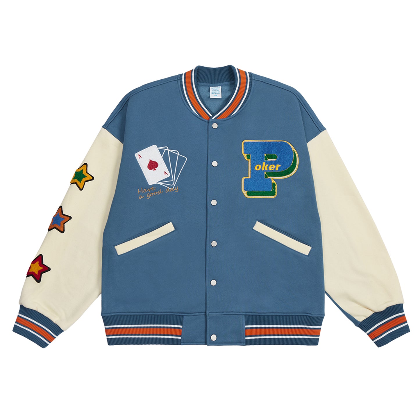 HYPExSTORE® LUCKY POKER VARSITY JACKE