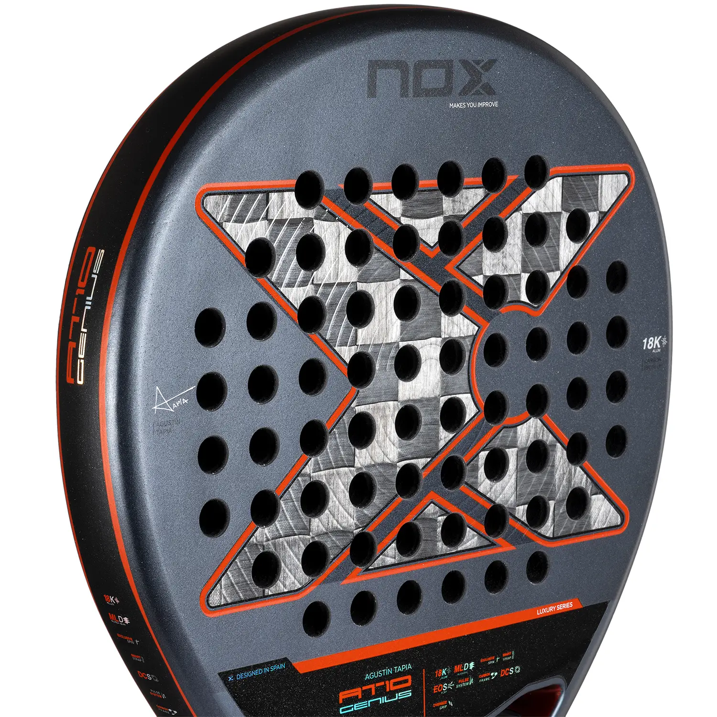 HYPExSTORE® NOX AT10 GENIUS 18K ALUM TAPIA 2025 RACKET
