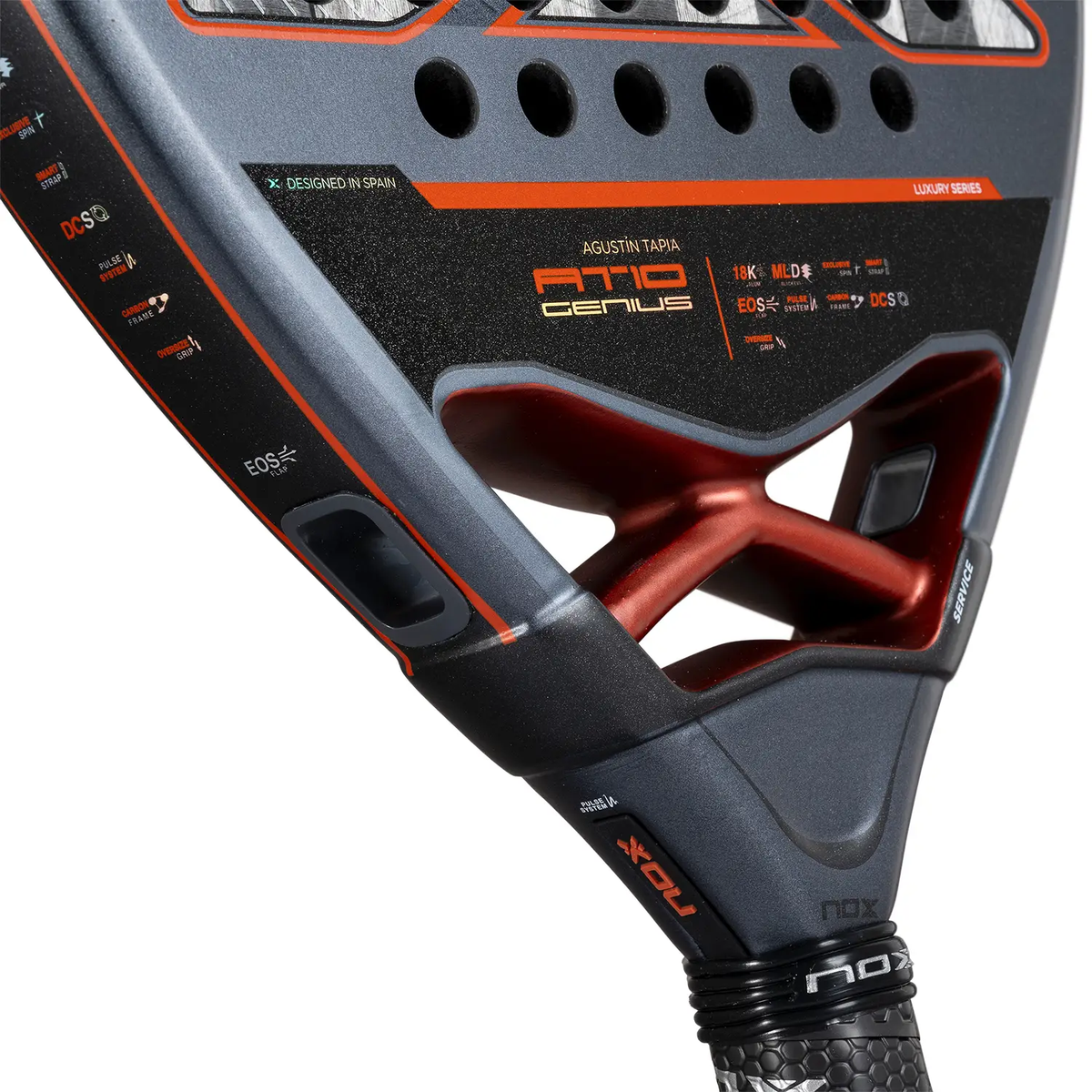 HYPExSTORE® NOX AT10 GENIUS 18K ALUM TAPIA 2025 RACKET