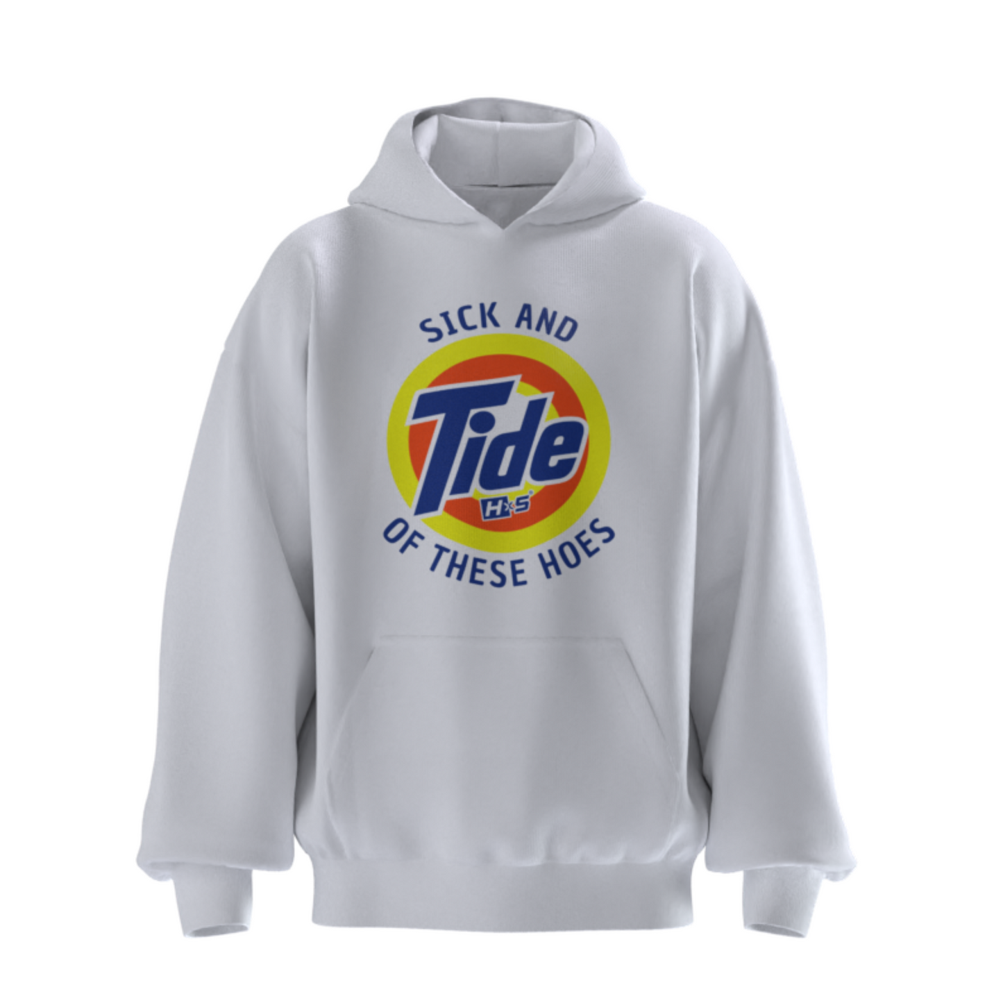 HYPExSTORE® SICK AND TIDE OF THESE HOES OVERSIZED HOODIE 380 GSM