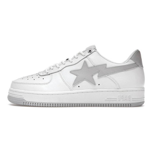 HYPExSTORE® A BATHING APE BAPE STA LOW WHITE SNEAKER