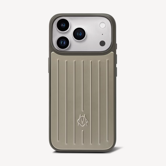 HYPExSTORE® RIMOWA ALUMINIUM iPHONE HÜLLE TITANIUM