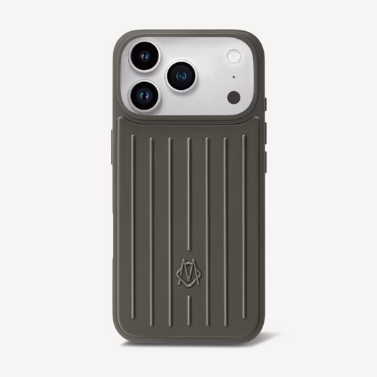 HYPExSTORE® RIMOWA POLYCARBONAT iPHONE HÜLLE SCHIEFER GRAU