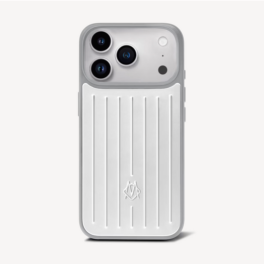 HYPExSTORE® RIMOWA ALUMINIUM iPHONE HÜLLE SILBER