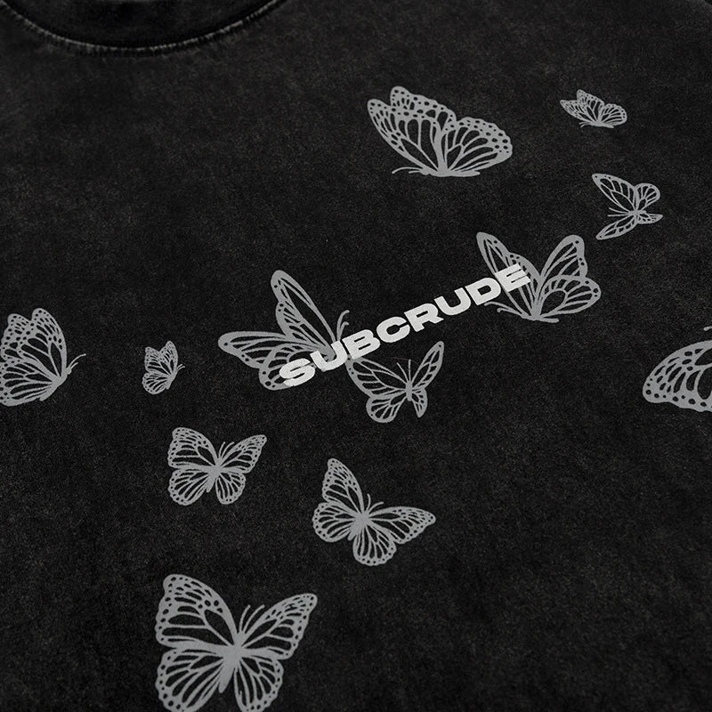 HYPExSTORE® BUTTERFLY OVERSIZED T-SHIRT