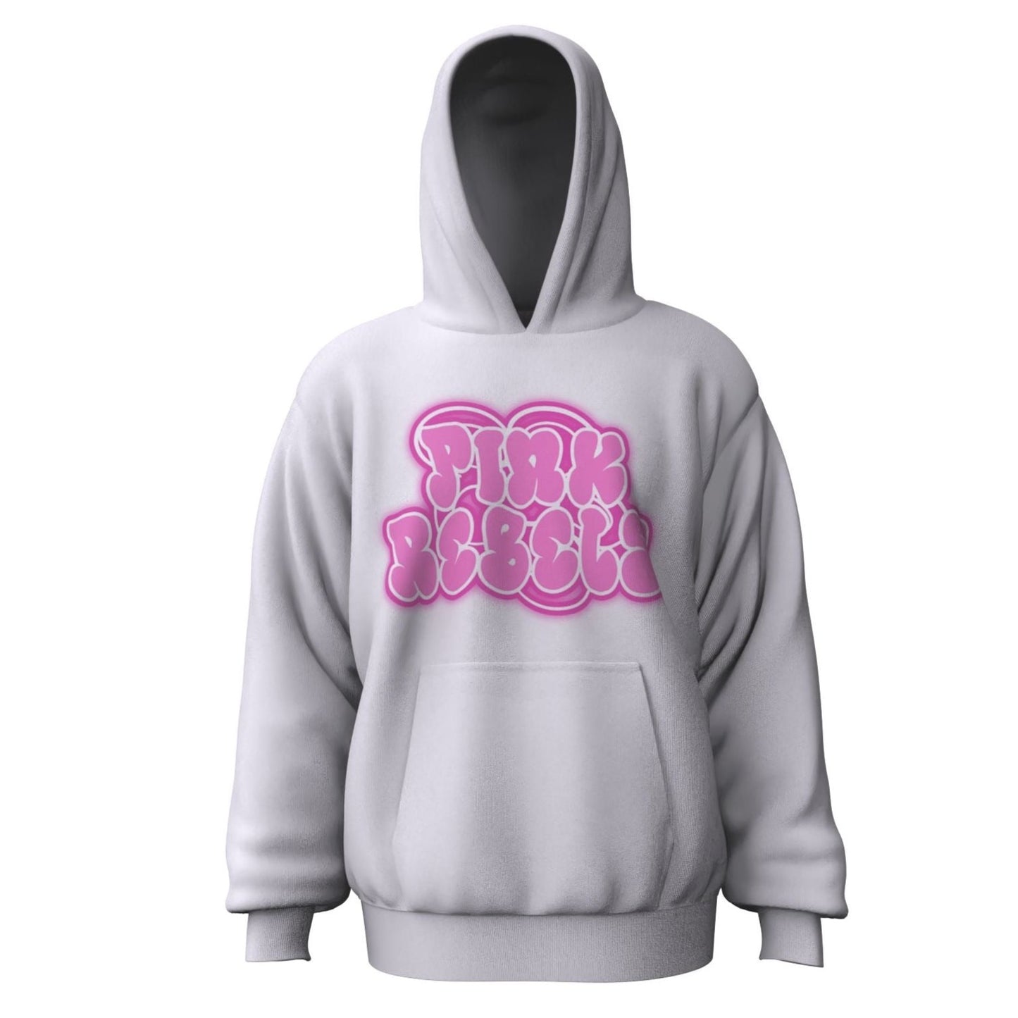 HYPExSTORE® PINK REBELS OVERSIZED HOODIE 380 GSM