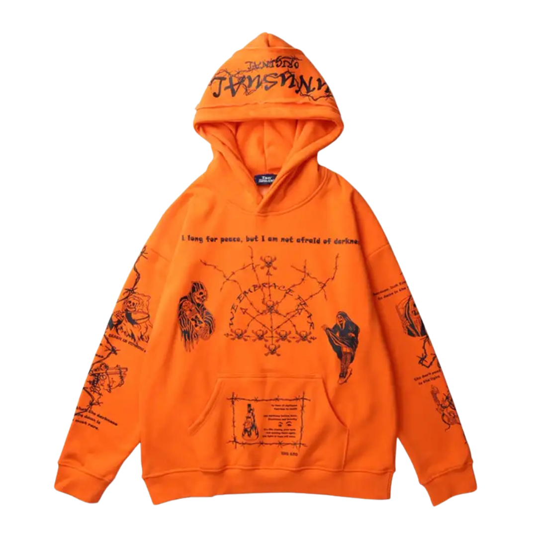 HYPExSTORE® FEAR OVERSIZED HOODIE
