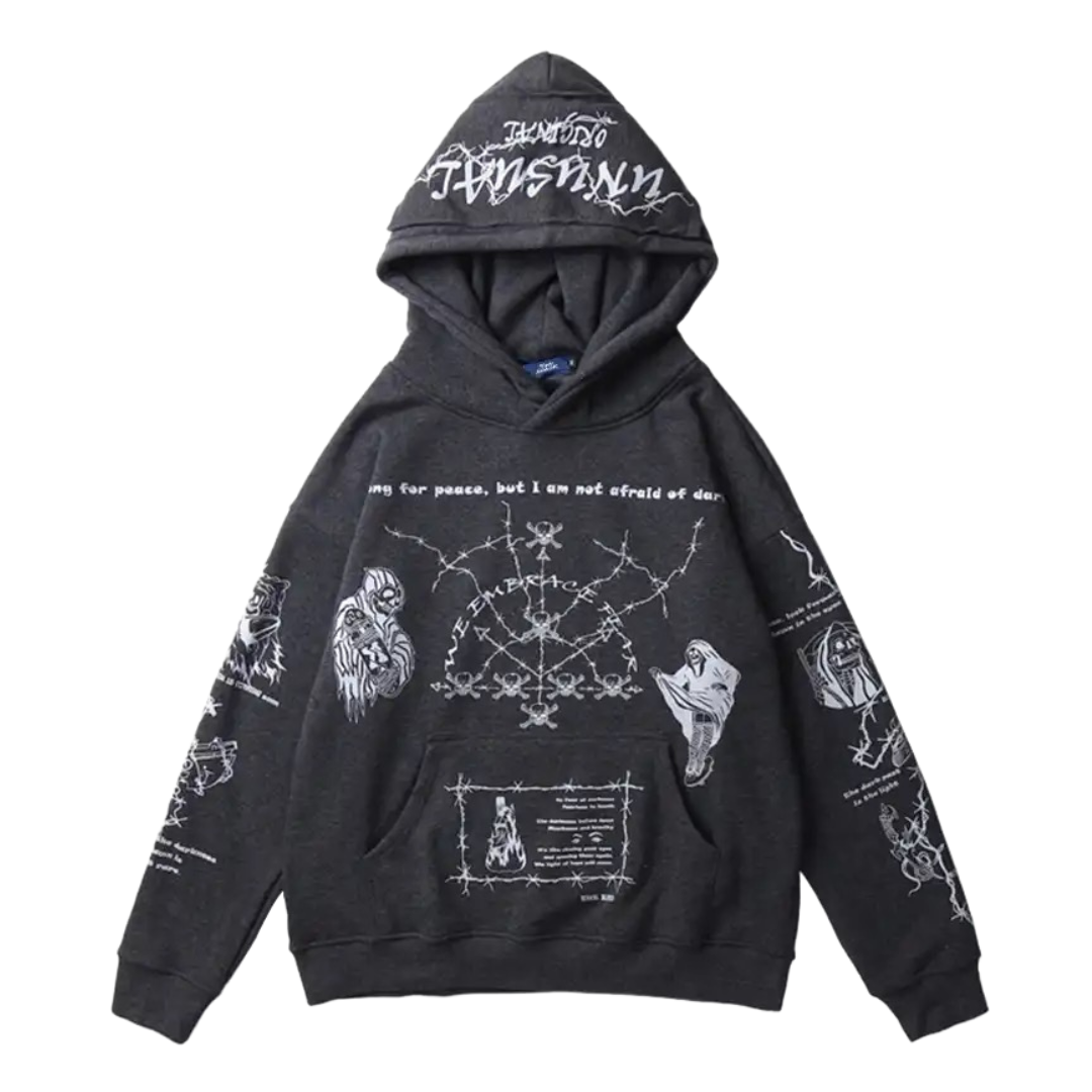 HYPExSTORE® FEAR OVERSIZED HOODIE