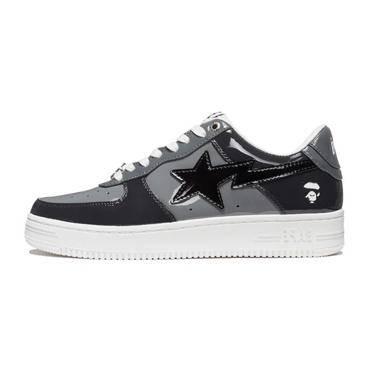 HYPExSTORE® A BATHING APE BAPE STA LOW GREY SNEAKER