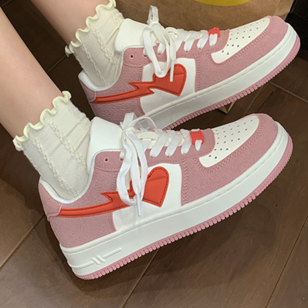 HYPExSTORE® HEARTED ROSE SNEAKER