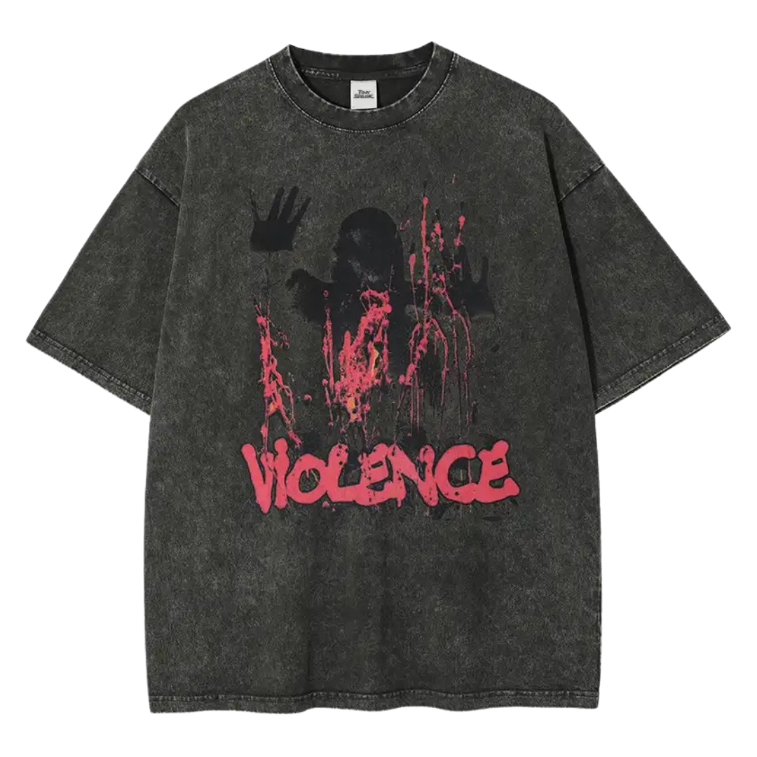 HYPExSTORE® VIOLENCE OVERSIZED T-SHIRT