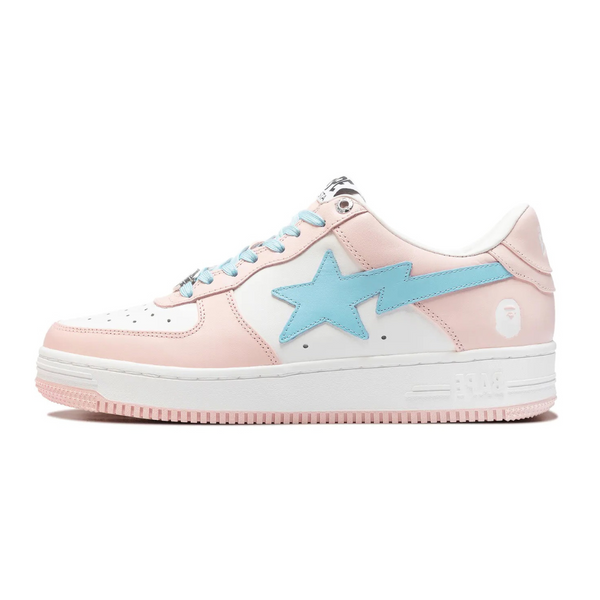 HYPExSTORE® A BATHING APE BAPE STA LOW PINK BLU SNEAKER – HYPExSTORE®  DEUTSCHLAND
