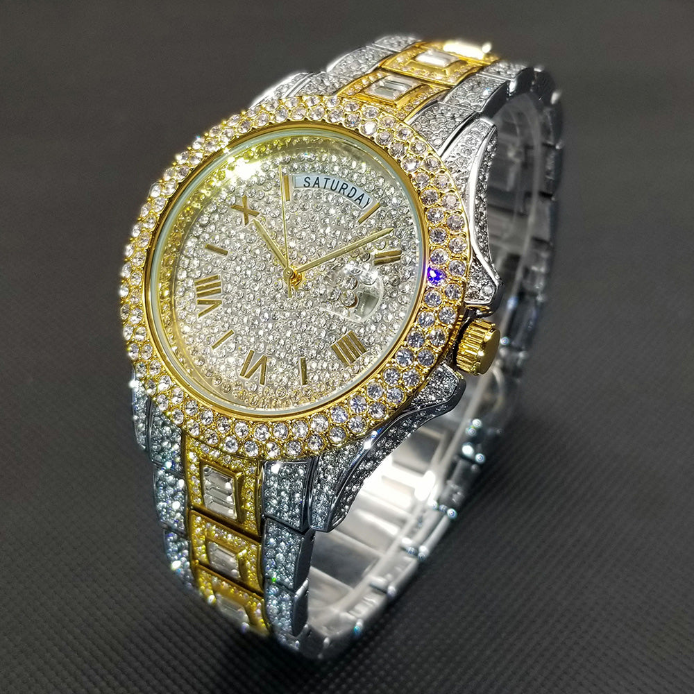 HYPExSTORE® ICED OUT DATE DAY UHR