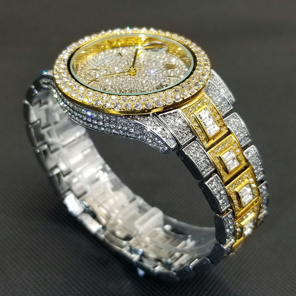 HYPExSTORE® ICED OUT DATE DAY UHR