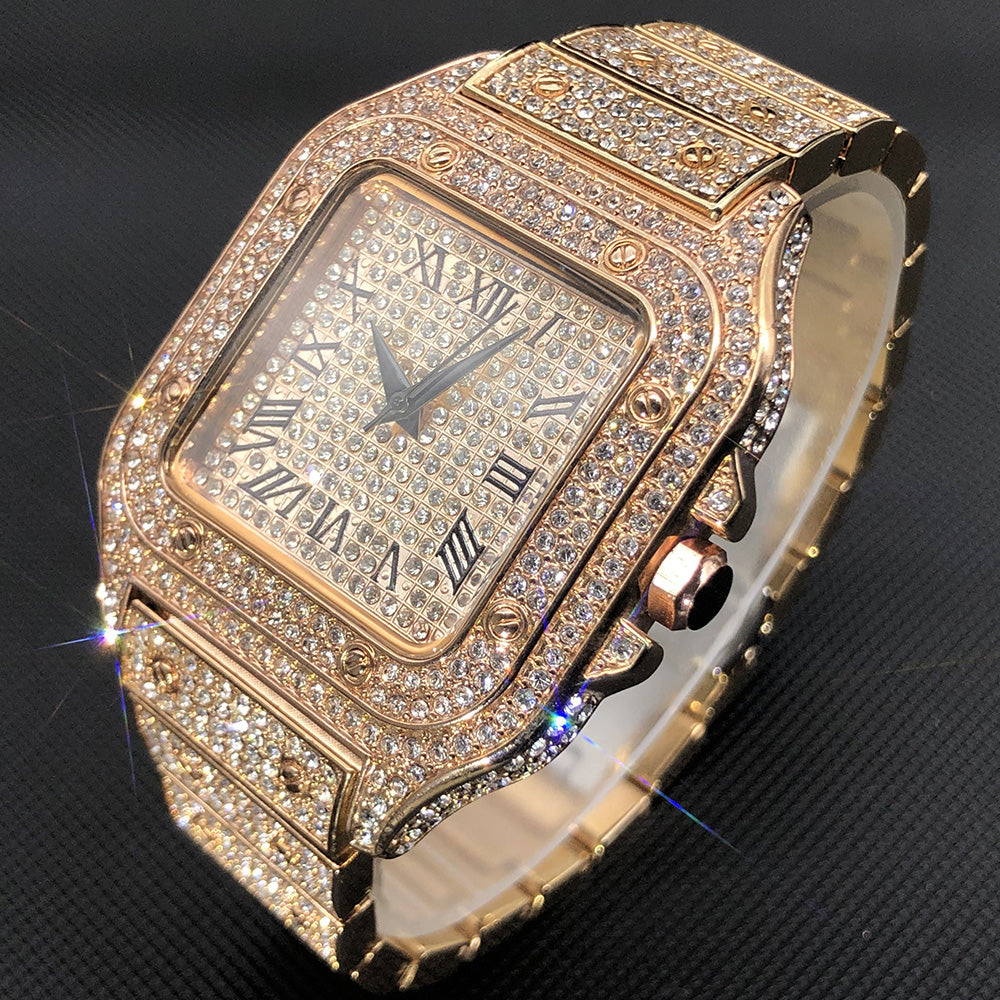 HYPExSTORE® ICED OUT SANTOS UHR