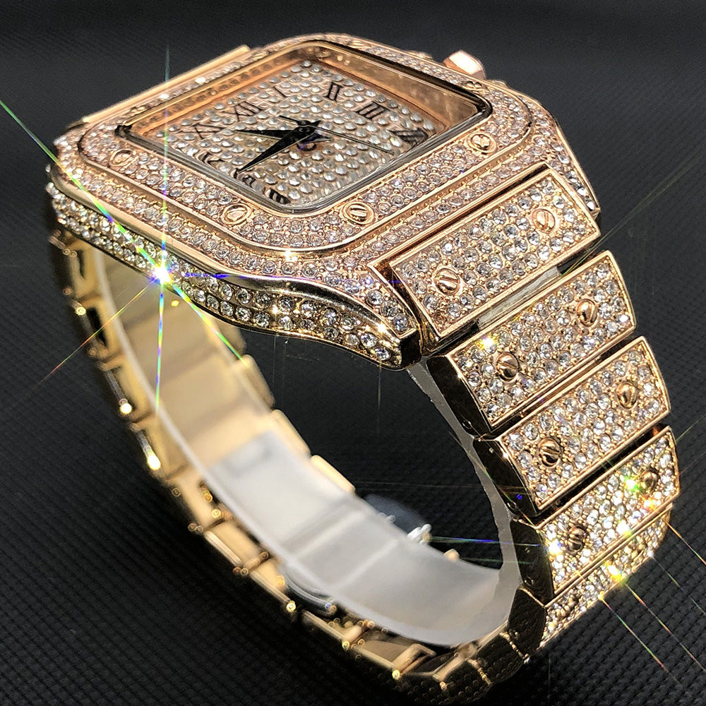 HYPExSTORE® ICED OUT SANTOS UHR