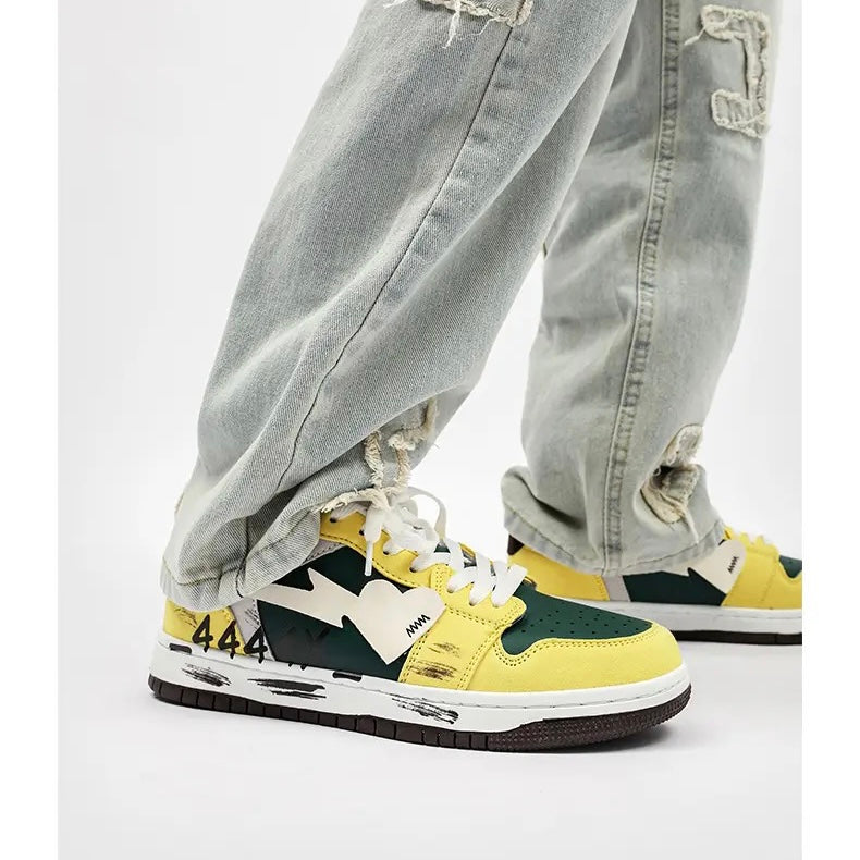 HYPExSTORE® HEARTED YELLOW SNEAKER