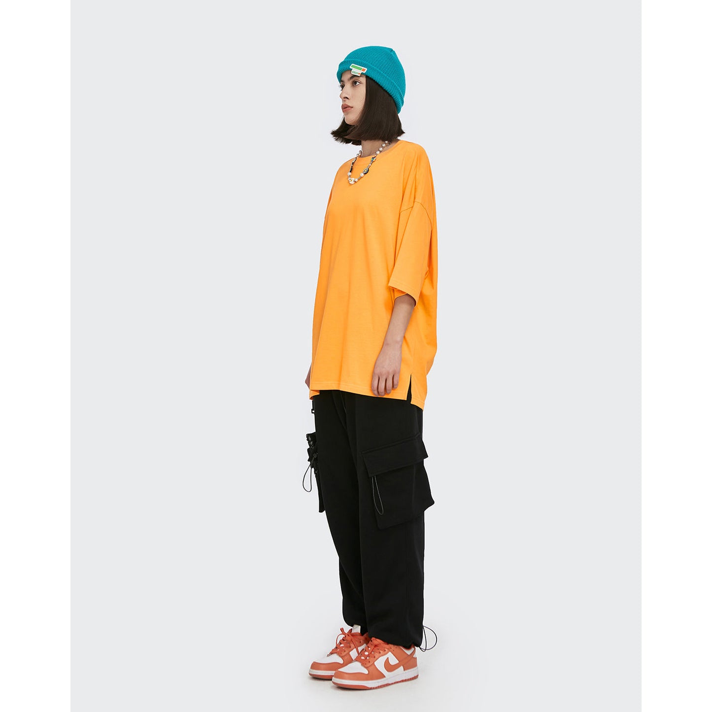 E6PHOMME® BASIC OVERSIZED T-SHIRT