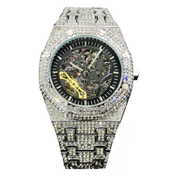 Iced out 2025 invicta watches