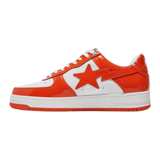 HYPExSTORE® A BATHING APE BAPE STA LOW ORANGE SNEAKER