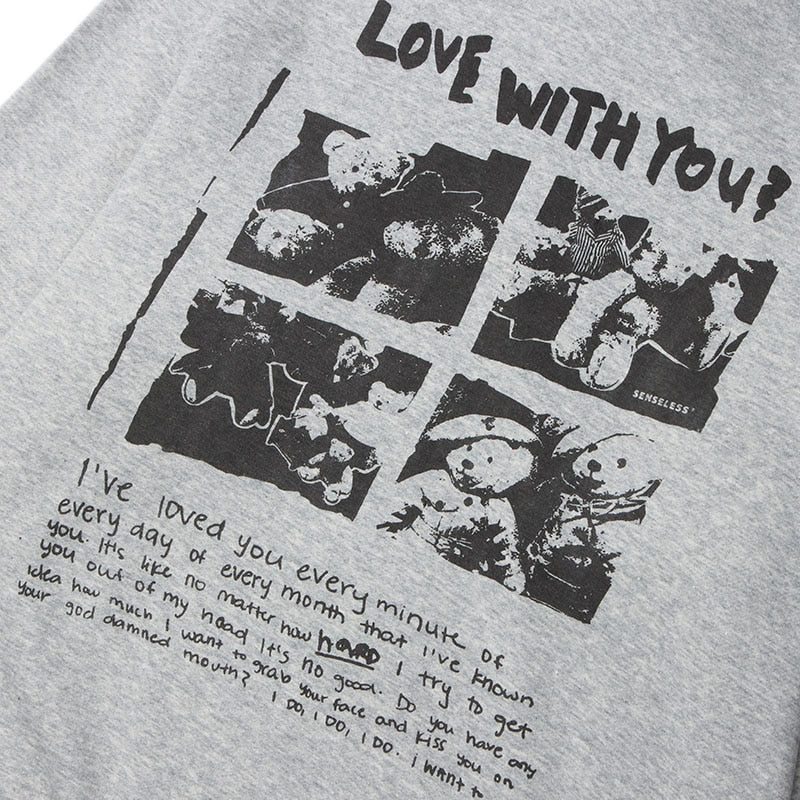 HYPExSTORE® LOVE WITH YOU OVERSIZED HOODIE