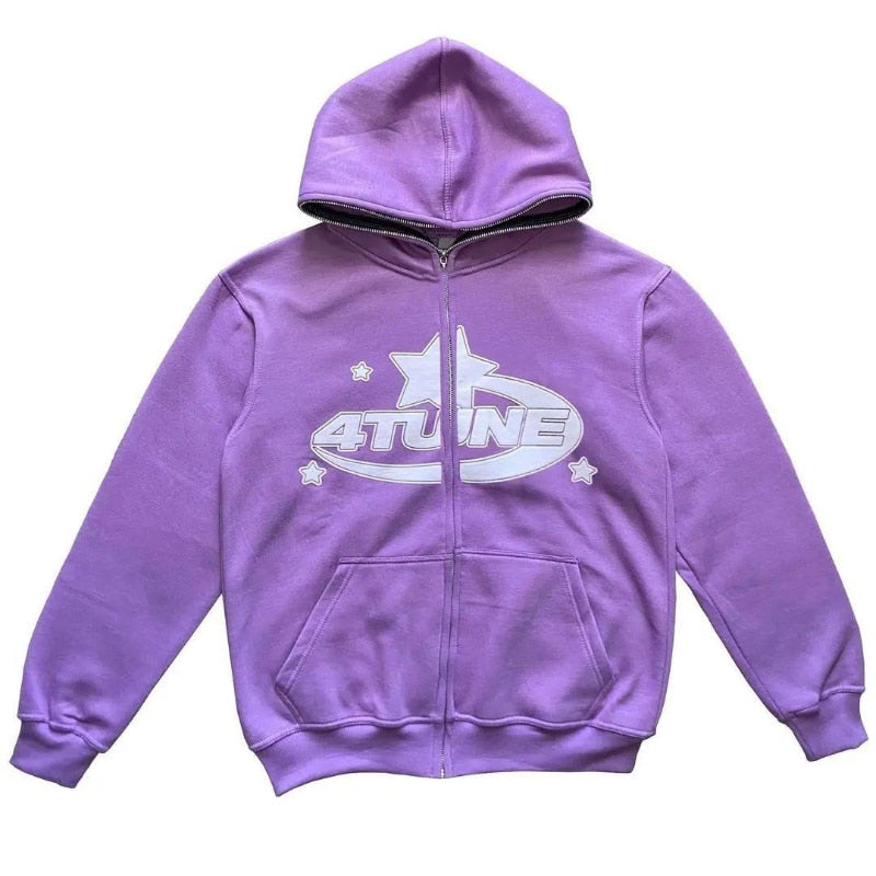 HYPExSTORE® 4TUNE FULL ZIPPER HOODIE